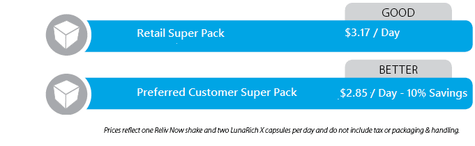LunaRich Super Pack: Launch your LunaRich health program